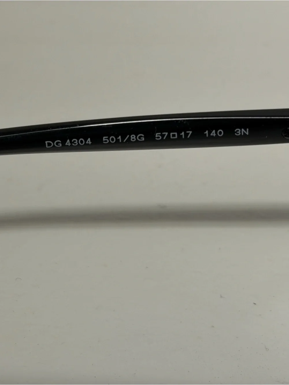 Dolce & Gabbana Black and Gold Gradient Lens Women's Sunglasses - Cat Eye Style
